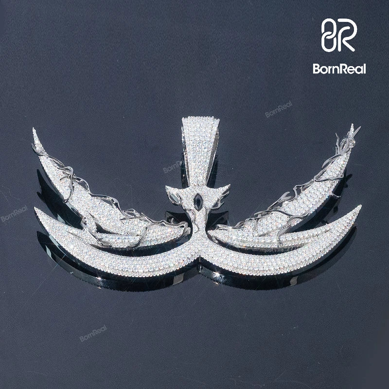 Bornreal x zeph.oner: Limited Edition Logo Pendant - Bornreal Jewelry