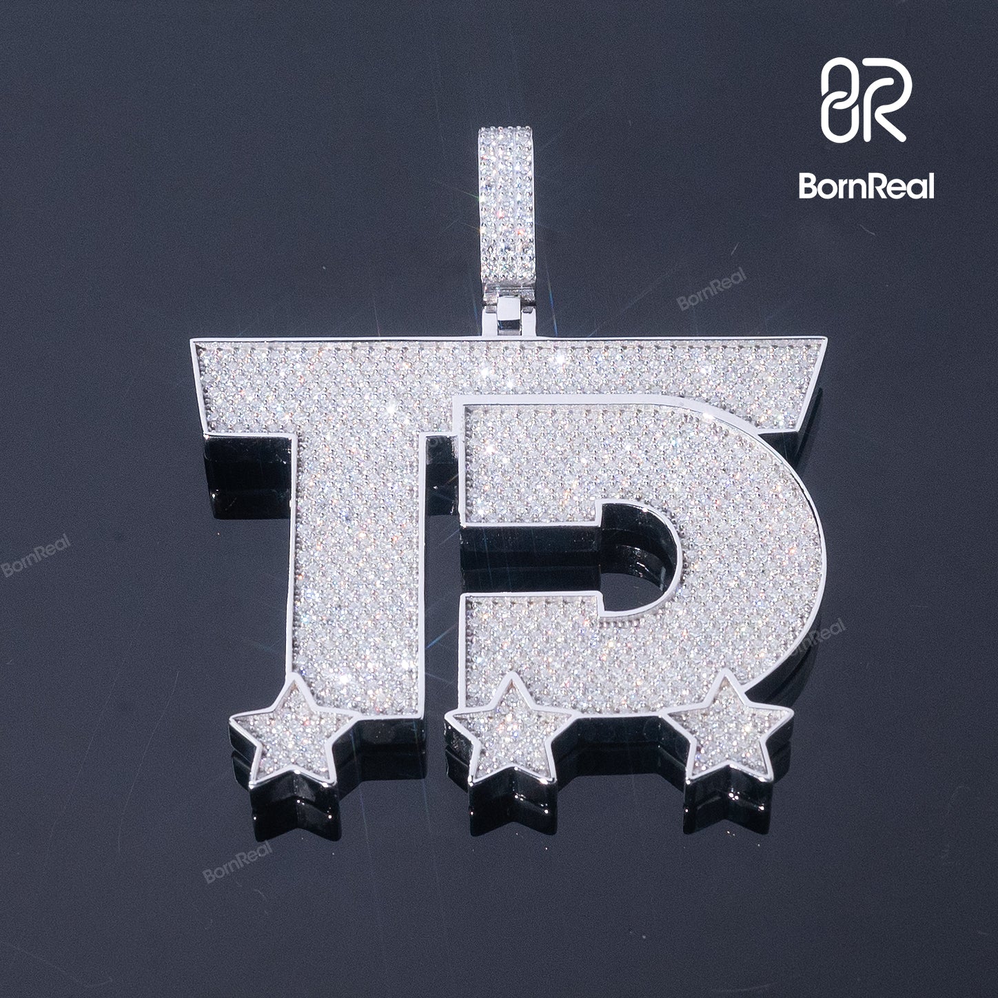 Bornreal x Thomas Deil: Limited Edition Sterling Silver Pendant