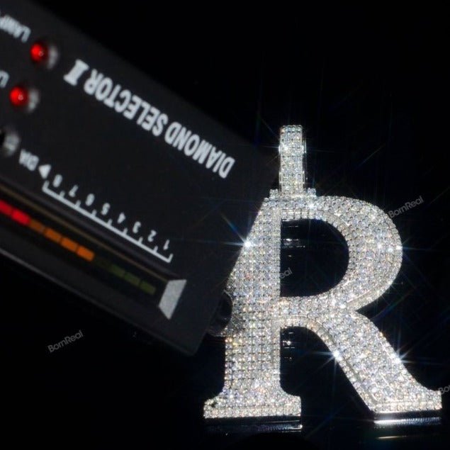 2 inches A to Z VVS Diamond Letter Pendant Suitable for Everyday Wear_03