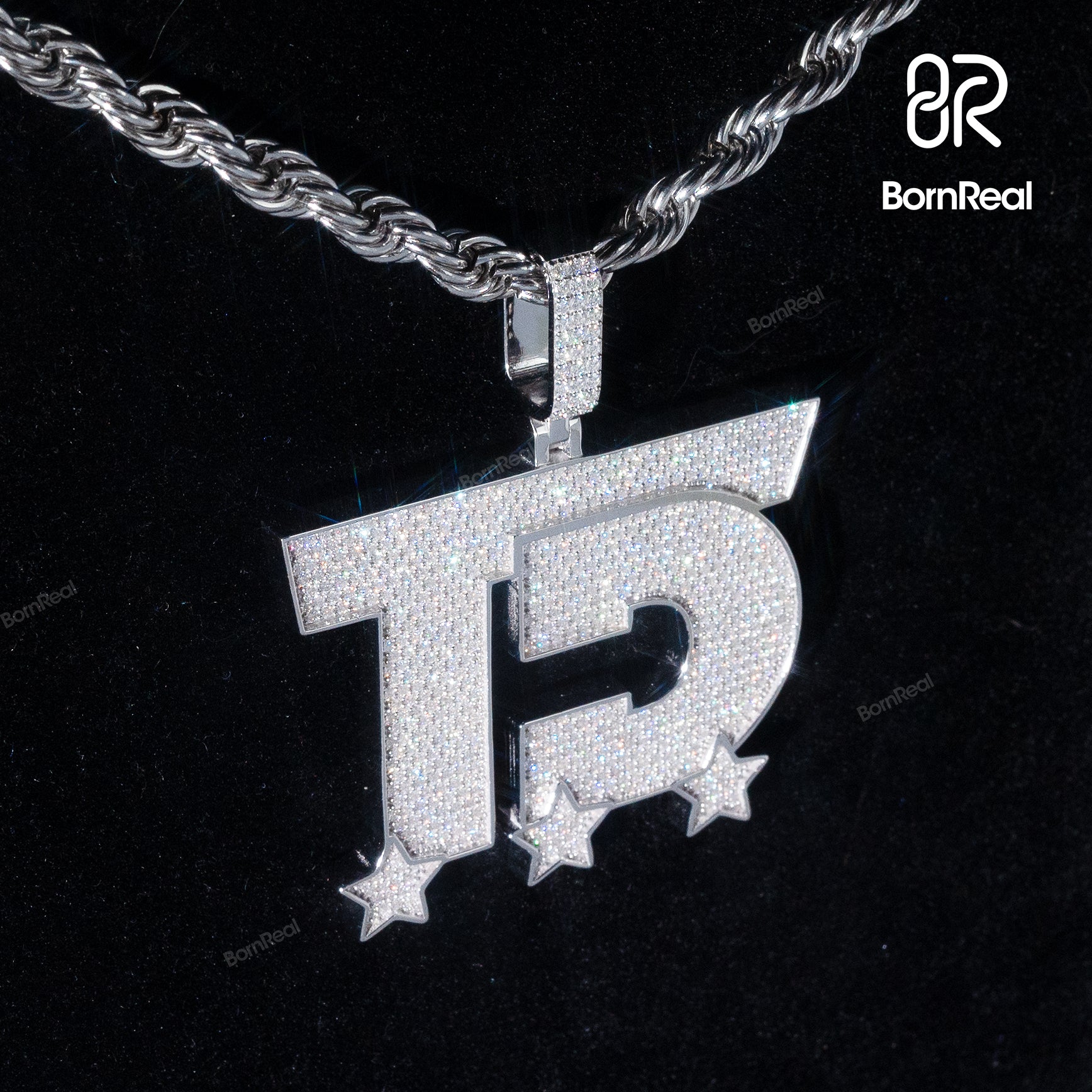Bornreal x Thomas Deil: Limited Edition Sterling Silver Pendant