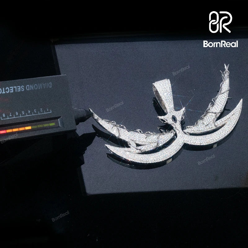 Bornreal x zeph.oner: Limited Edition Logo Pendant - Bornreal Jewelry