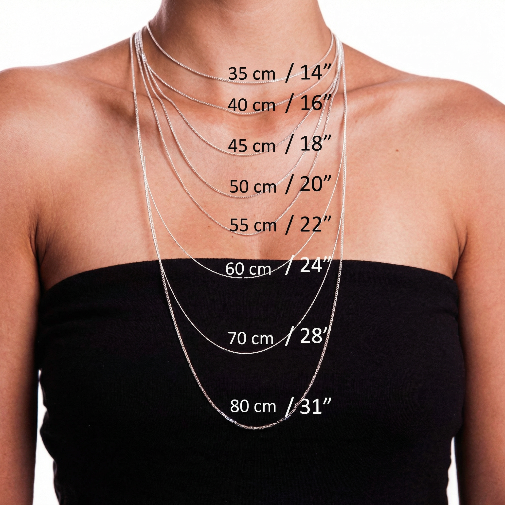 Iced Out Blue Green VVS Tennis Chain Necklace – close-up gemstone view