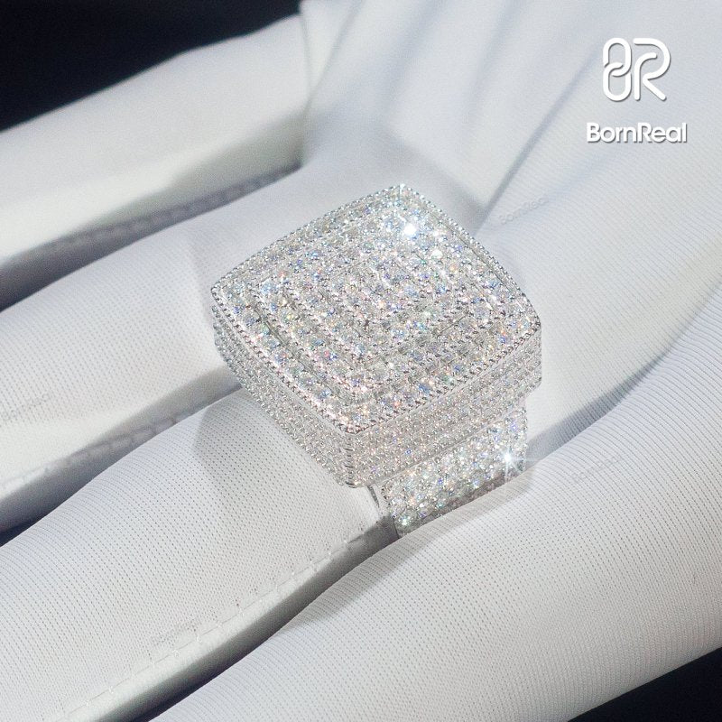 Hot Sale Iced Out 925 Silver Championship Rings for Basketball Players_05