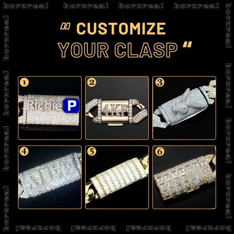 Custom VVS Moissanite Diamond Enamel Name Pendant For Rapper(复制)