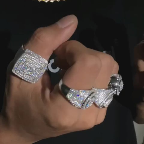 Dépôt de conception pour bagues de championnat personnalisées avec nom/logo pour hommes