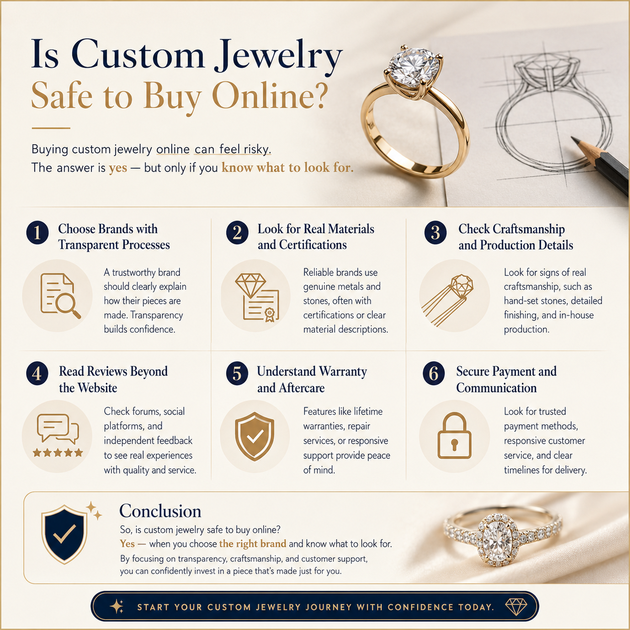 Is Custom Jewelry Safe to Buy Online?