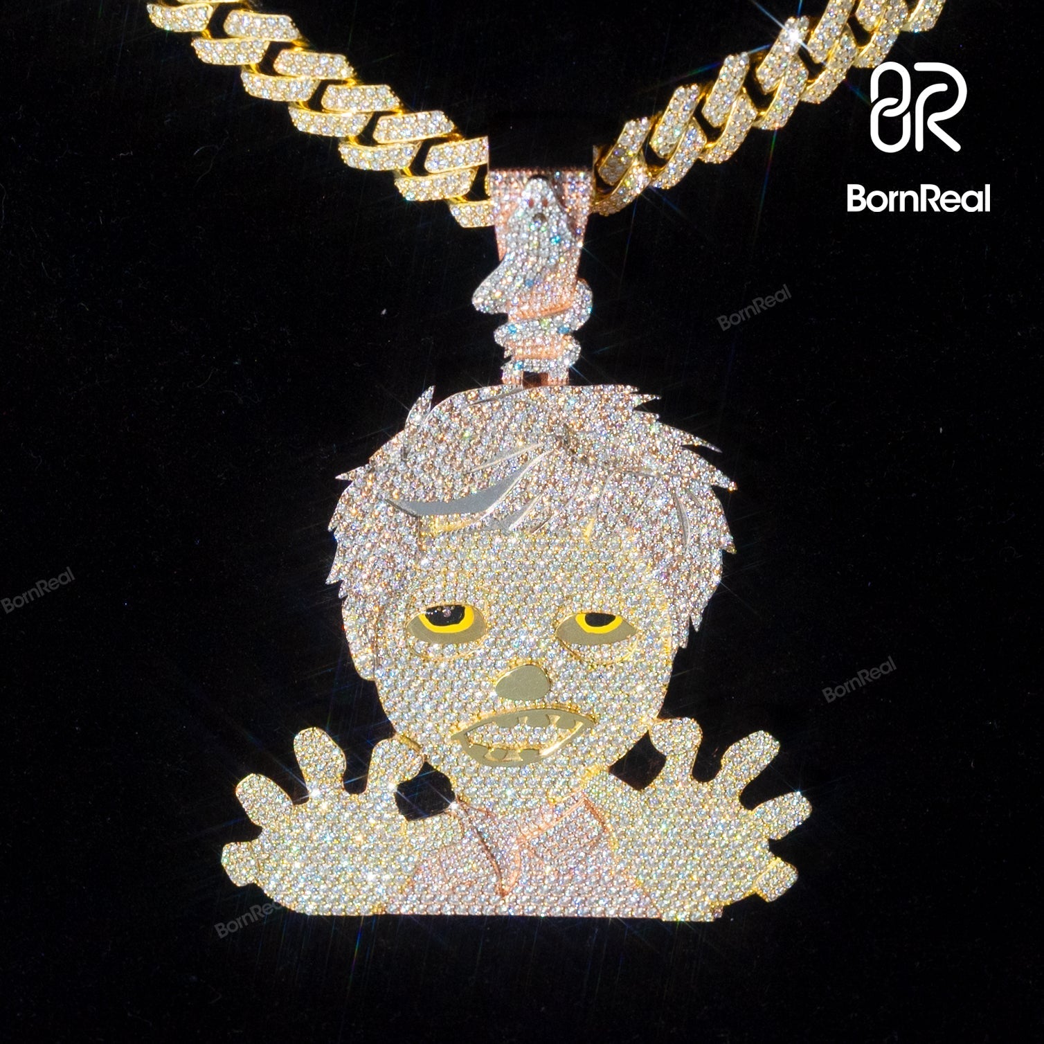 Custom Pendant - Bornreal Jewelry