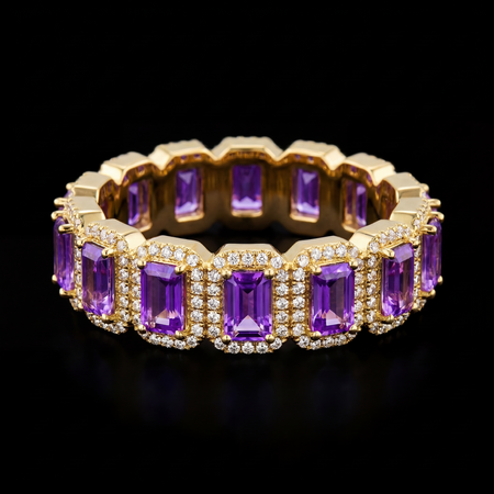 Anillo de campeonato personalizado azul helado con letras