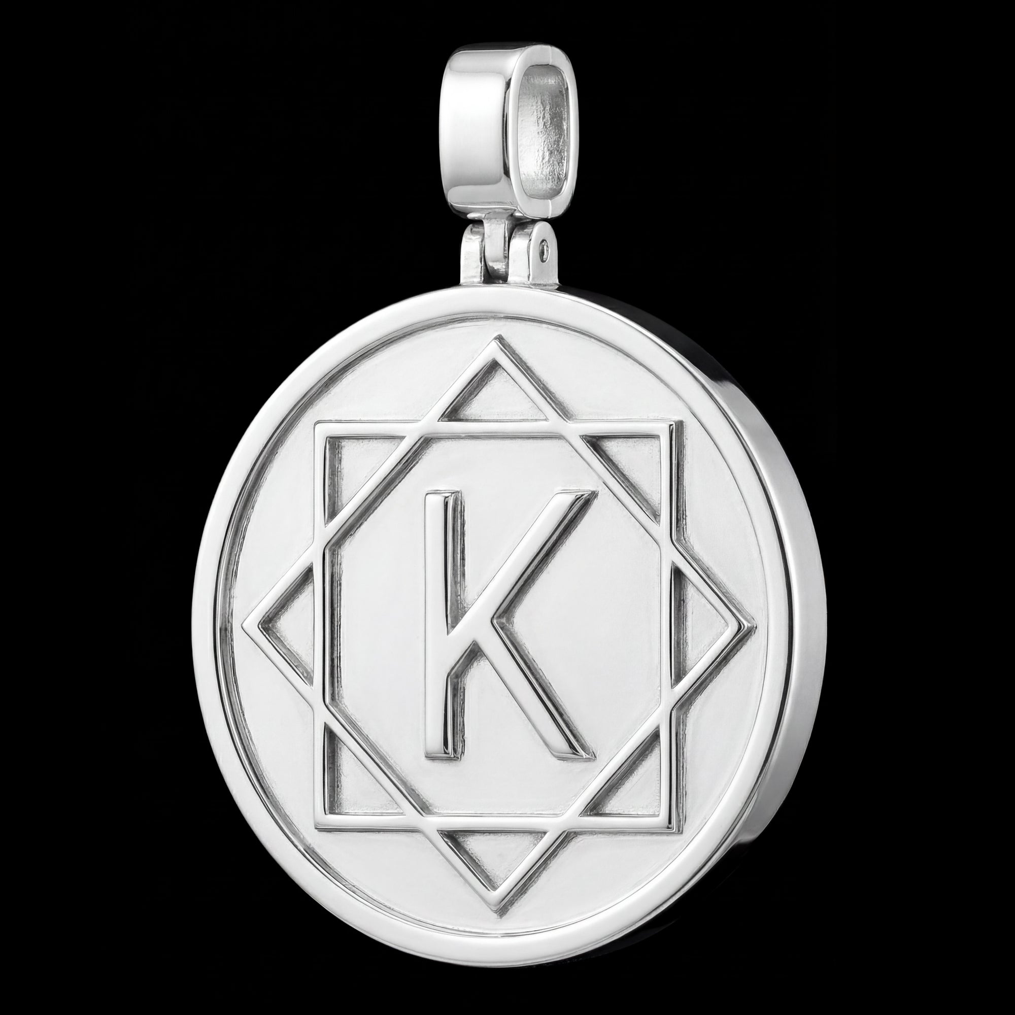 Custom Coin-Style Logo Pendant