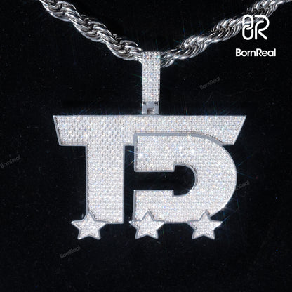Bornreal x Thomas Deil: Limited Edition Sterling Silver Pendant