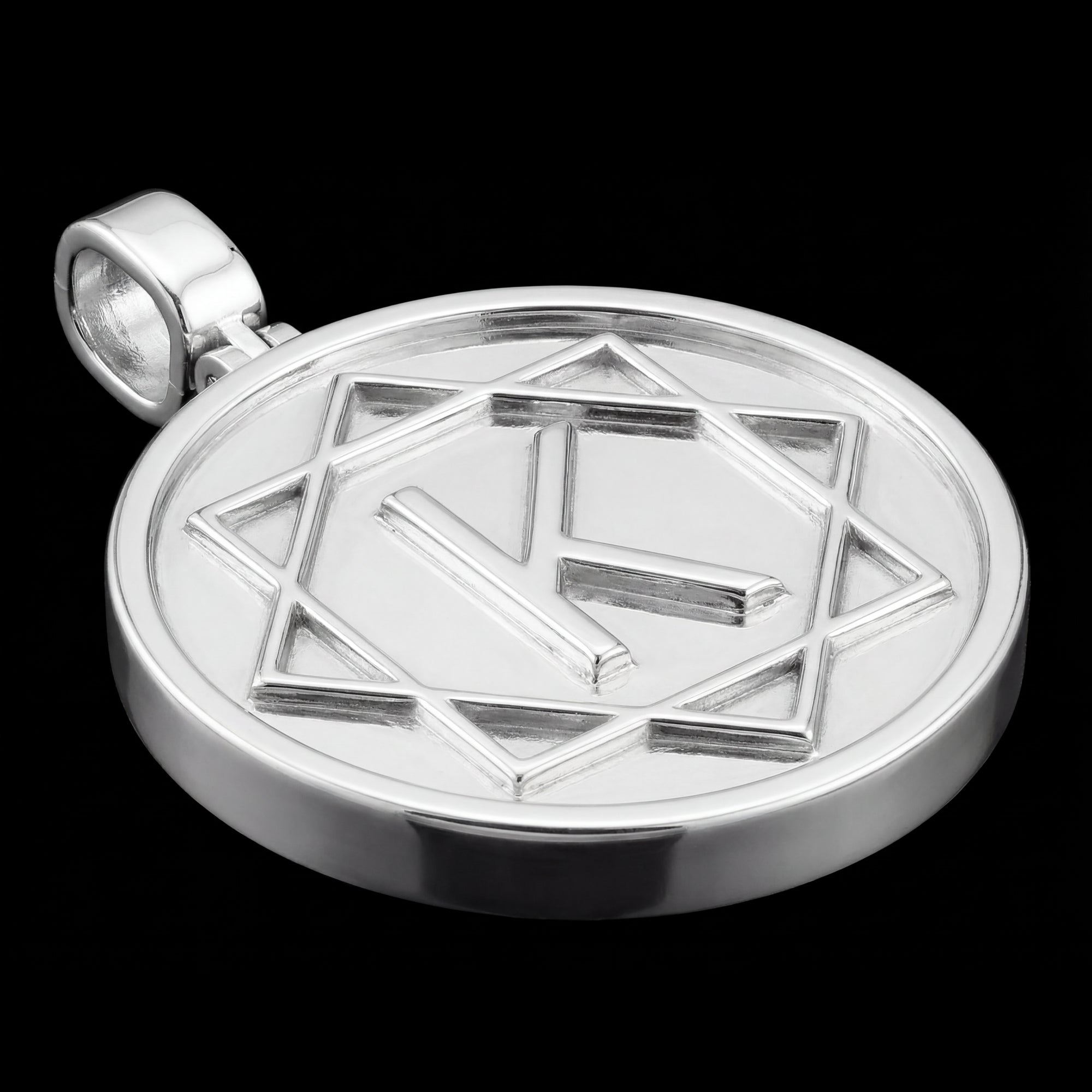 Custom Coin-Style Logo Pendant