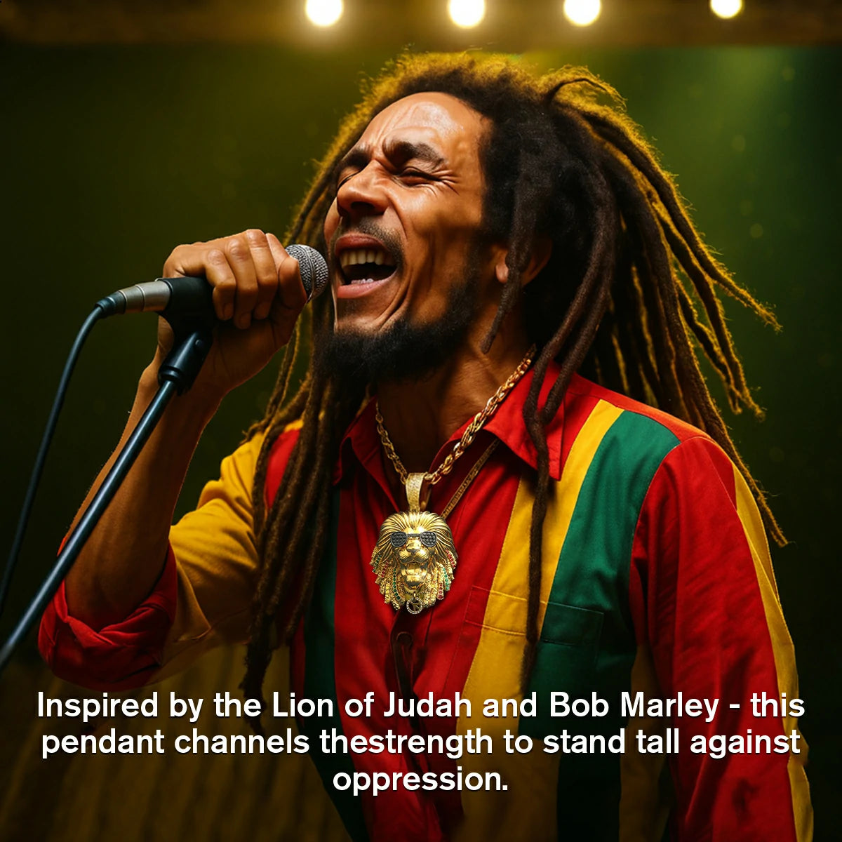 Eternal Marley Lion Pendant Bornreal Jewelry