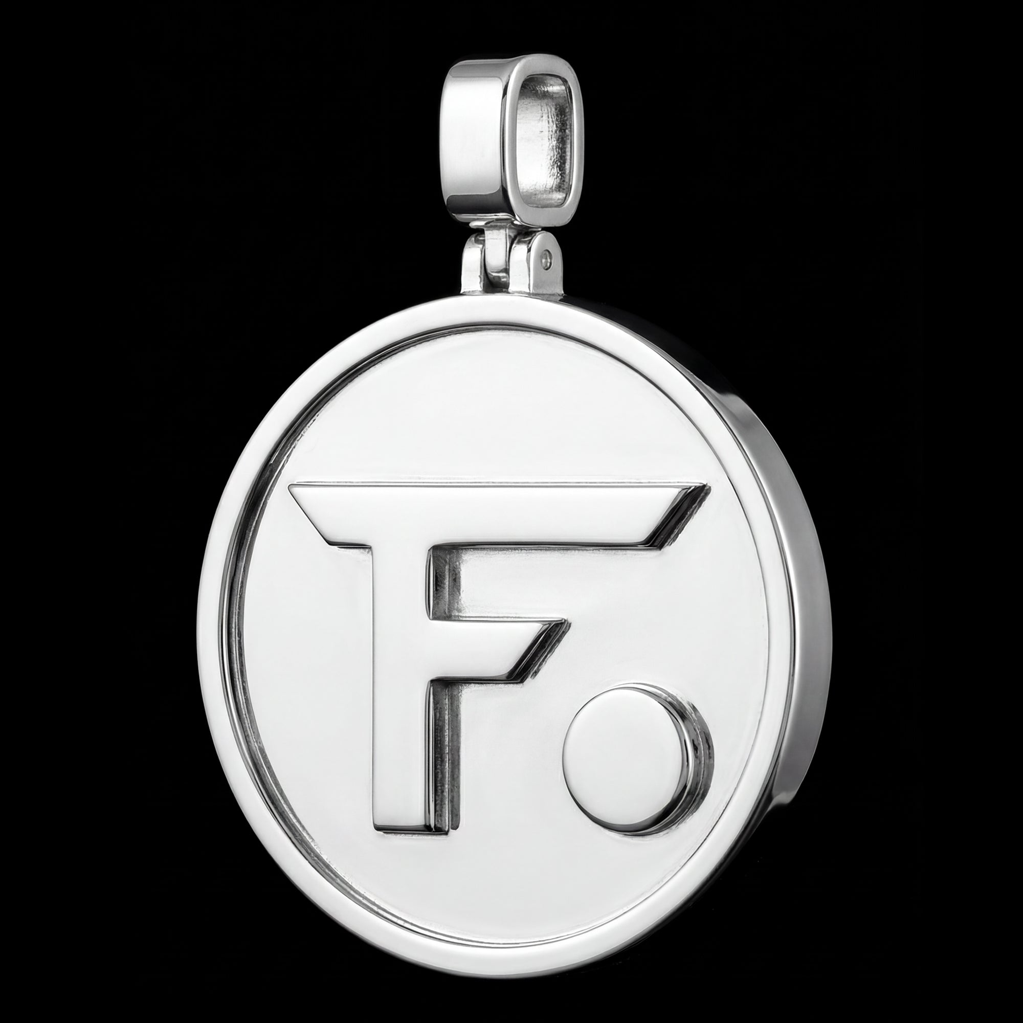 Custom Coin-Style Logo Pendant