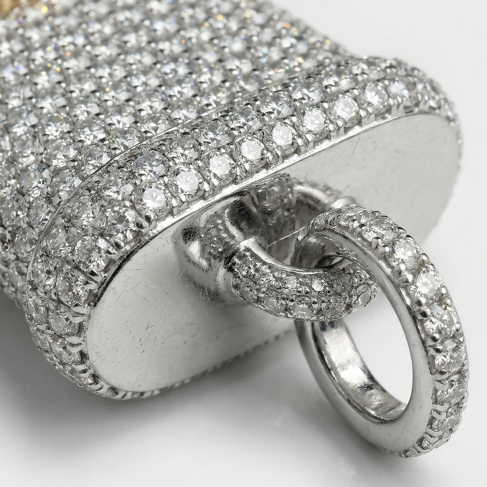 Iced Initial Pavé Lighter Case
