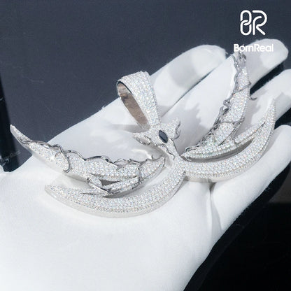 Bornreal x zeph.oner: Limited Edition Logo Pendant - Bornreal Jewelry