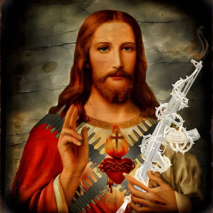 Thorns of Hope | Only 17 Remaining - Thorned AK-47 Pendant For Peace Pendant Jewelry
