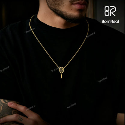 Colgante inicial personalizado de plata con letra R helada 