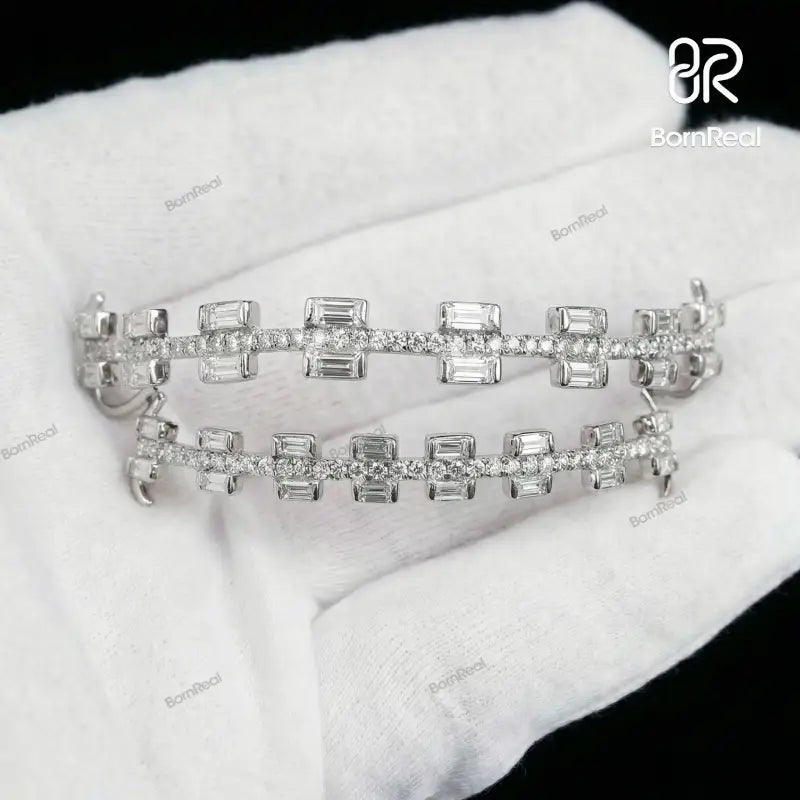 Custom Rectangular Cut Brace Style Grillz