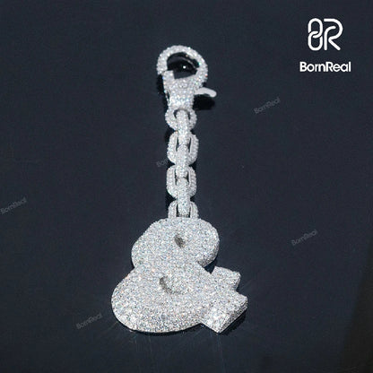 Custom & Symbol Keychain Pendant Pants Chain with Black Jorts