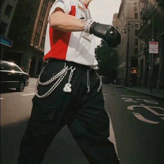 Custom & Symbol Keychain Pendant Wallet Chain Pants Chain.