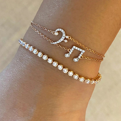Custom Charm Bracelet – Custom Letters, Numbers & Symbols Personalized Jewelry