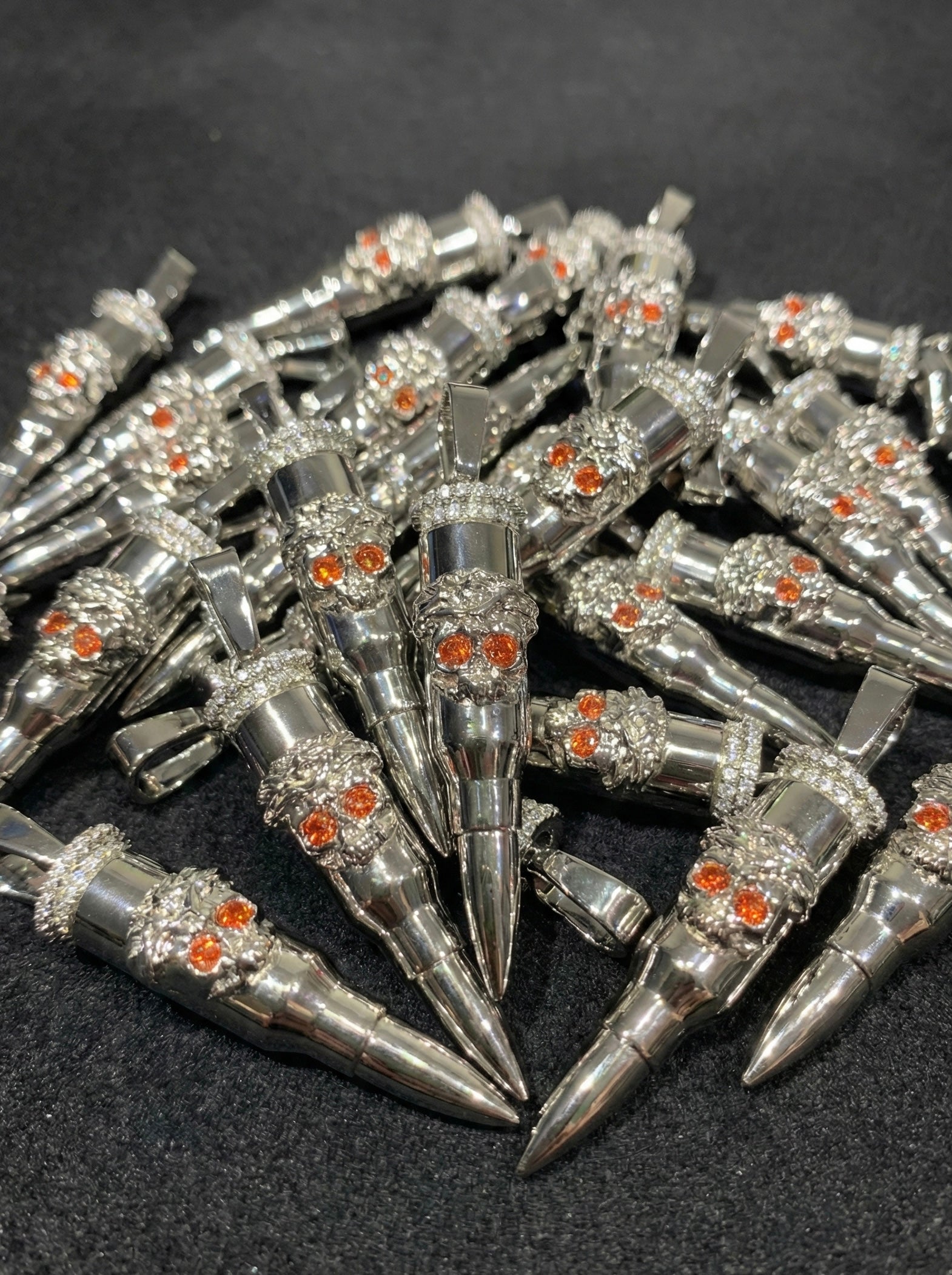 God's Mercy | Bullet Skull Bullet Pendant