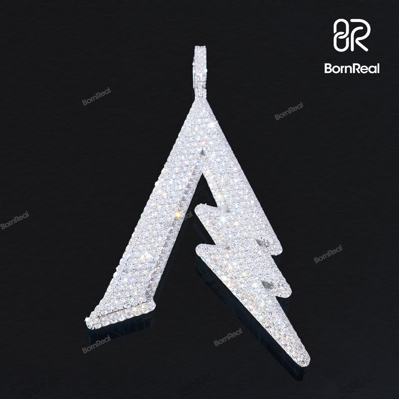 Custom Logo Pendant Thunderbolt Pendant