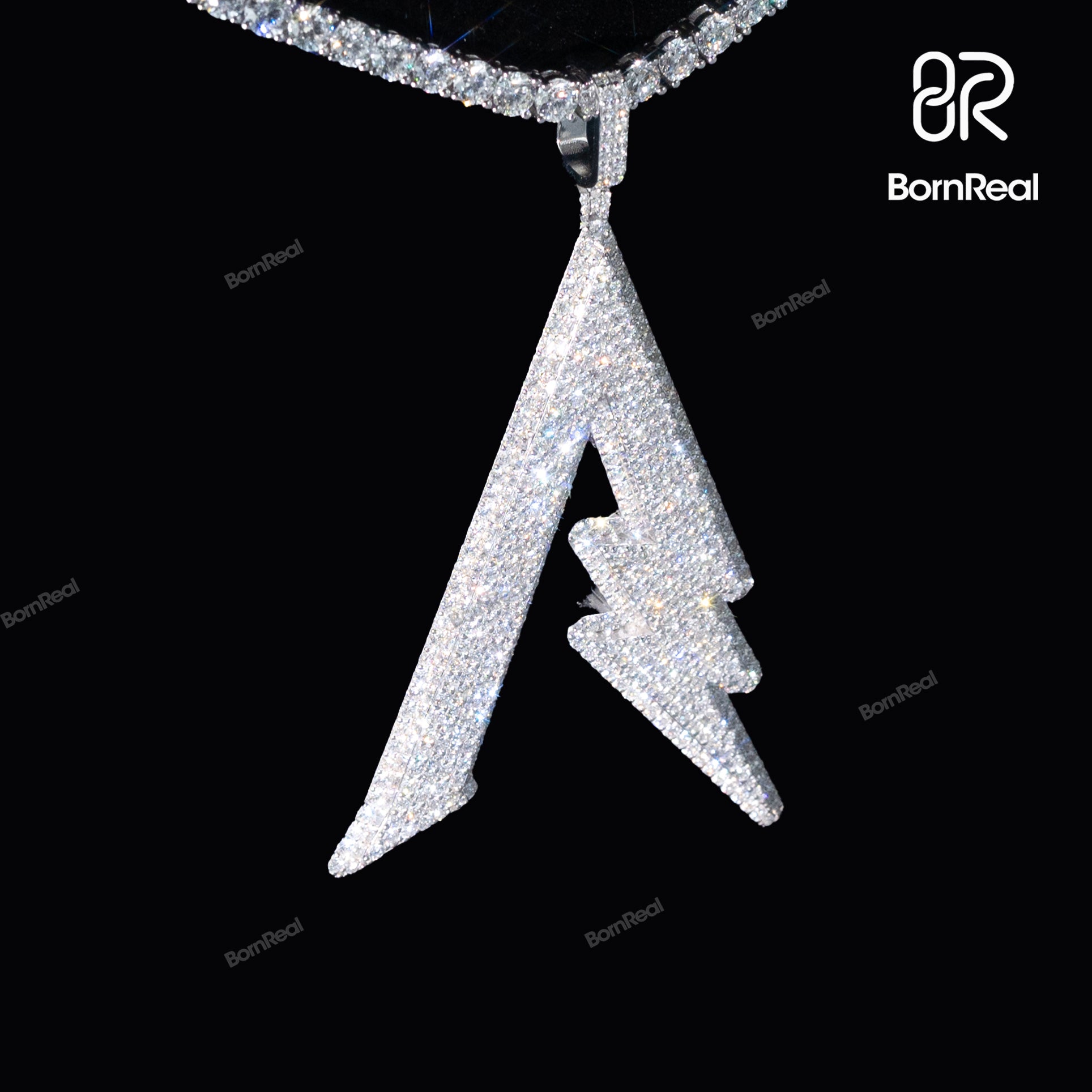 Custom Logo Pendant Thunderbolt Pendant