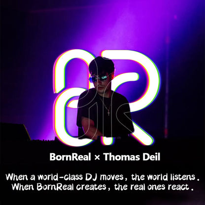 Bornreal x Thomas Deil: Limited Edition Sterling Silver Pendant