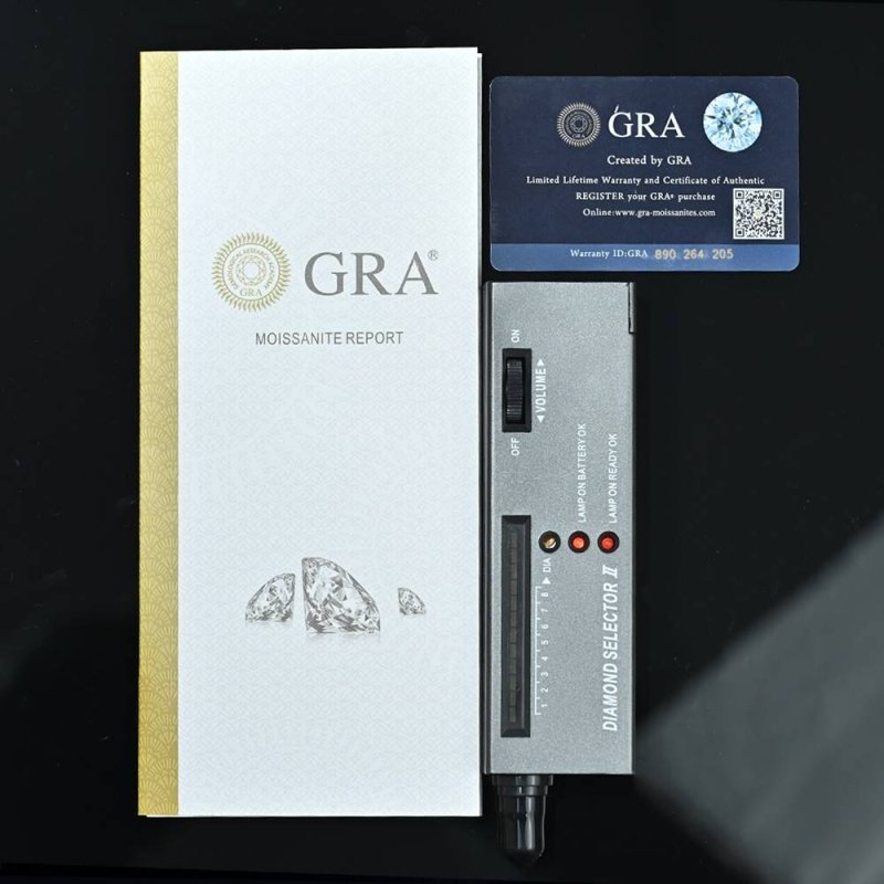 Certificate and diamond tester