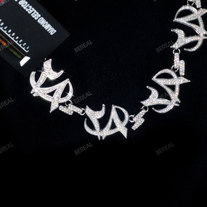 Custom 7MM Hip Hop Moissanite Cuban Chain For Men