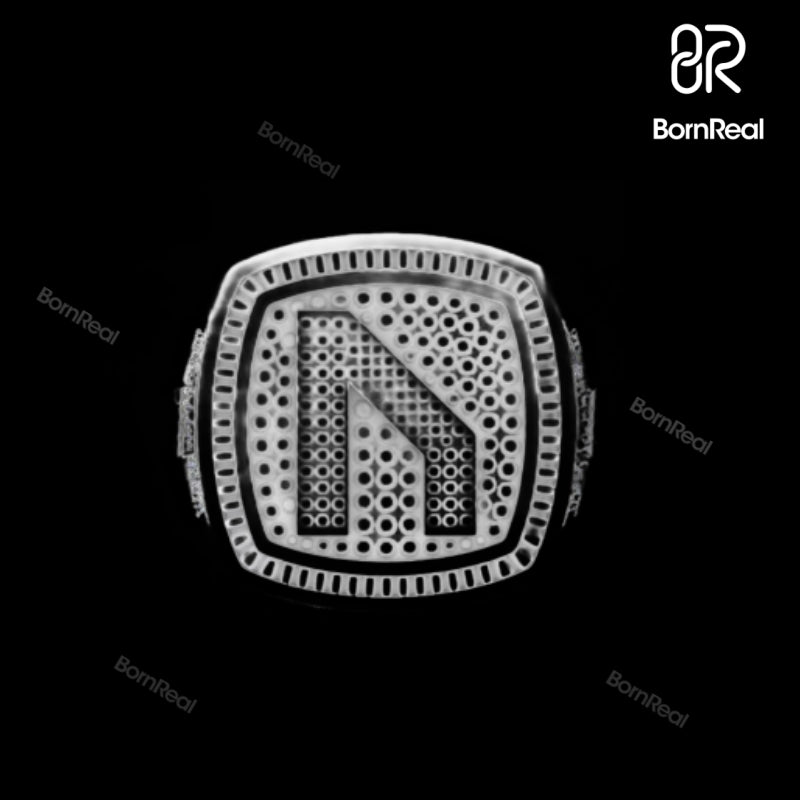 Custom Iced Out Diamond Moissanite Baguette Hip Hop Male Ring