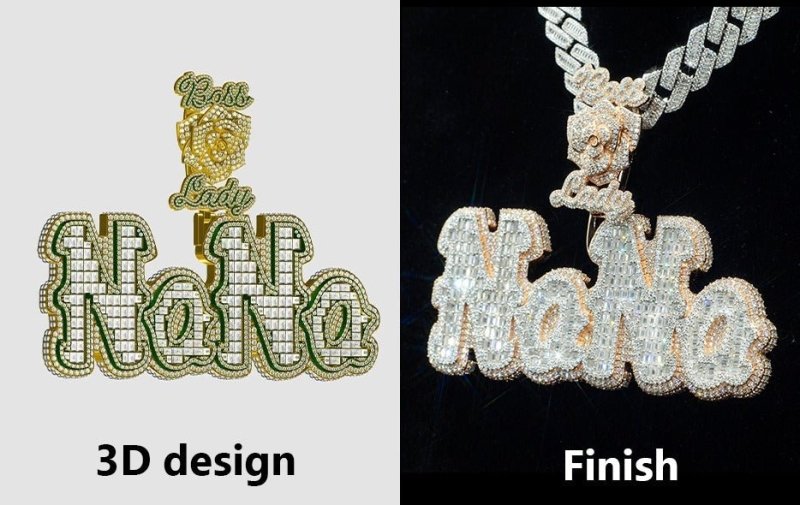 Custom Pendants For Only $200 Deposit