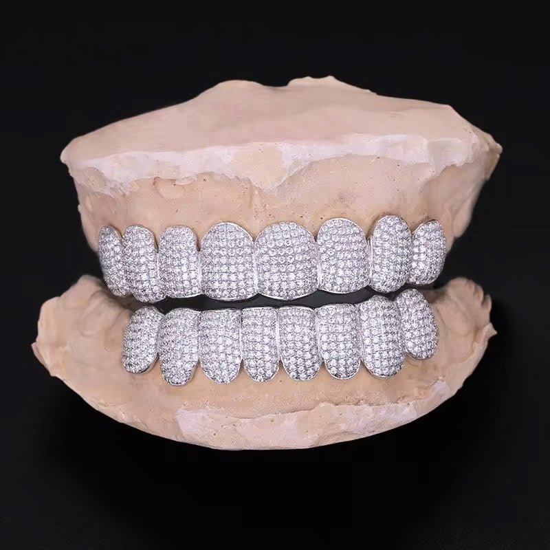 Custom VVS Moissanite Diamond Grillz