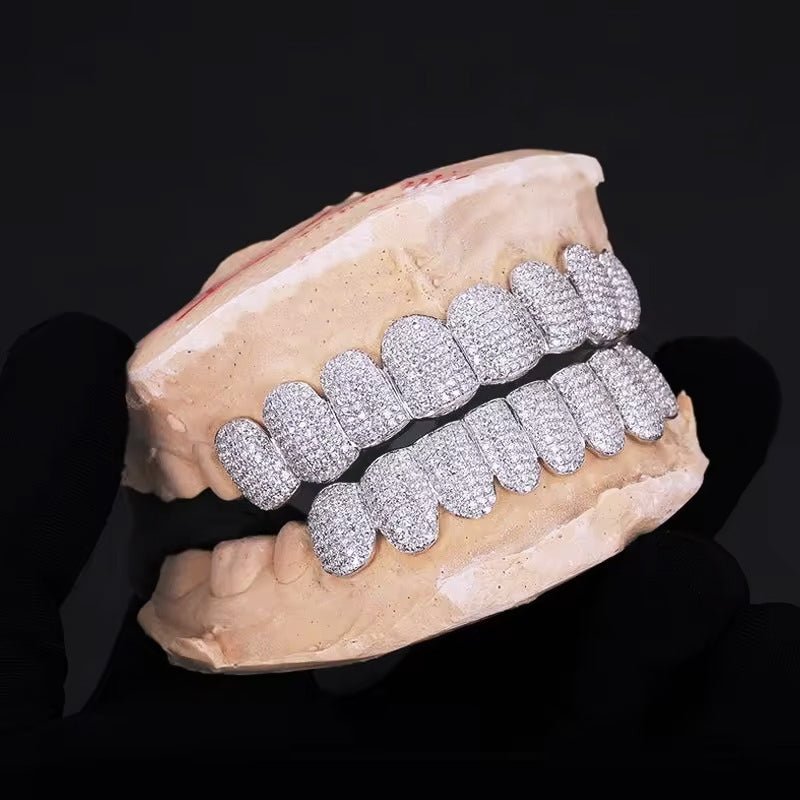 Custom VVS Moissanite Diamond Grillz