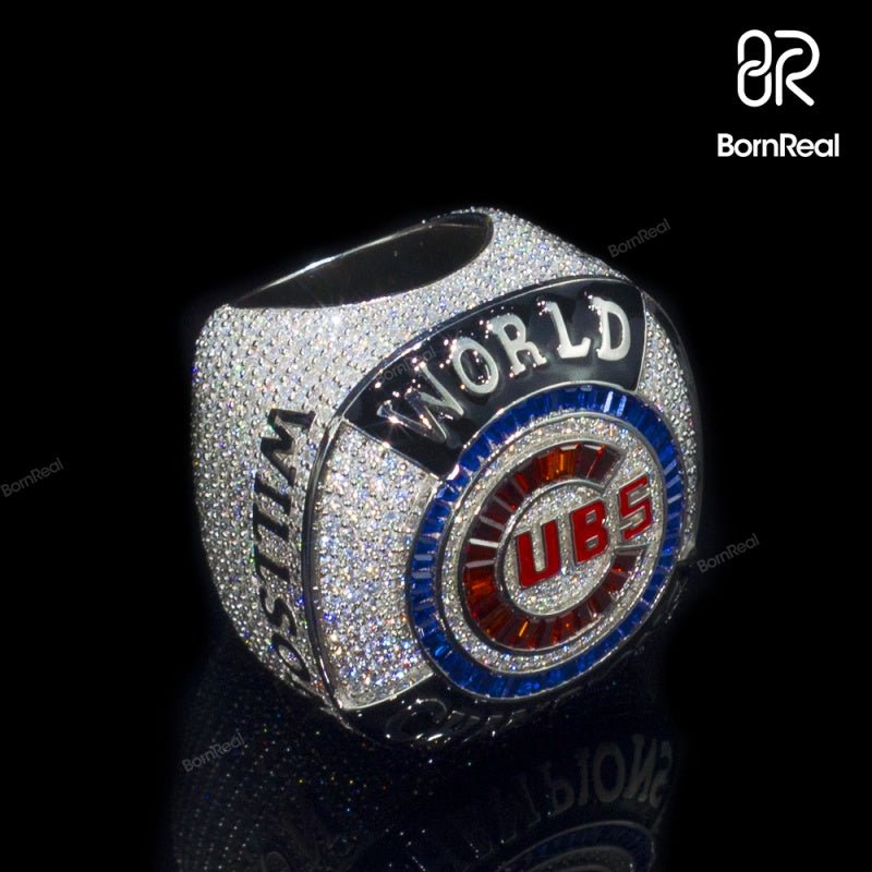 Iced Out VVS Moissanite World Series Ring For Men