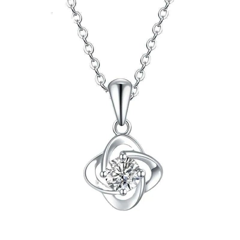 Moissanit Diamond 925 Silver Diamond Solitaire Pendant Custom 925 Silver 10K/14K/18K Real Gold Diamond Jewelry