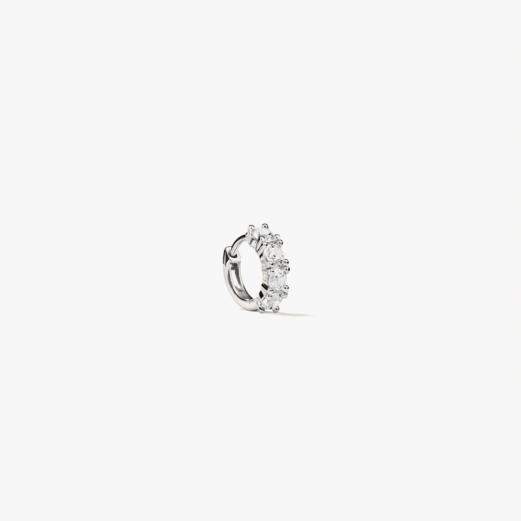 VVS Moissanite Diamond Hoop Earrings For Women