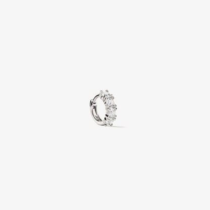VVS Moissanite Diamond Hoop Earrings For Women