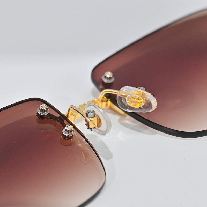 Vvs Moissanite Sunglasses 18K Gold